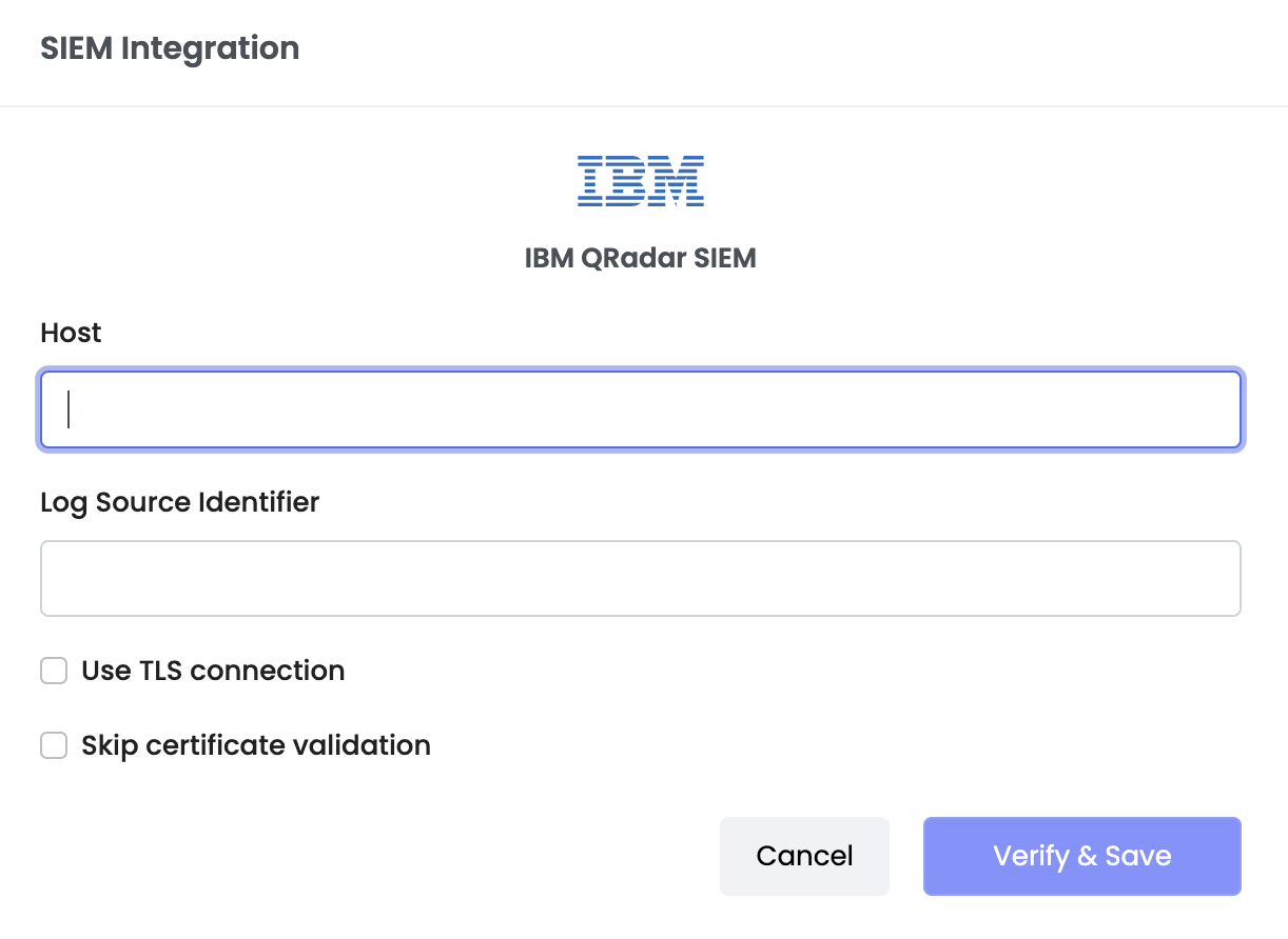Host URL and Log Source Identifier4